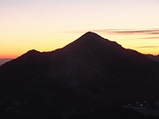 54 Monte Gioco nella contoluce del tramonto
